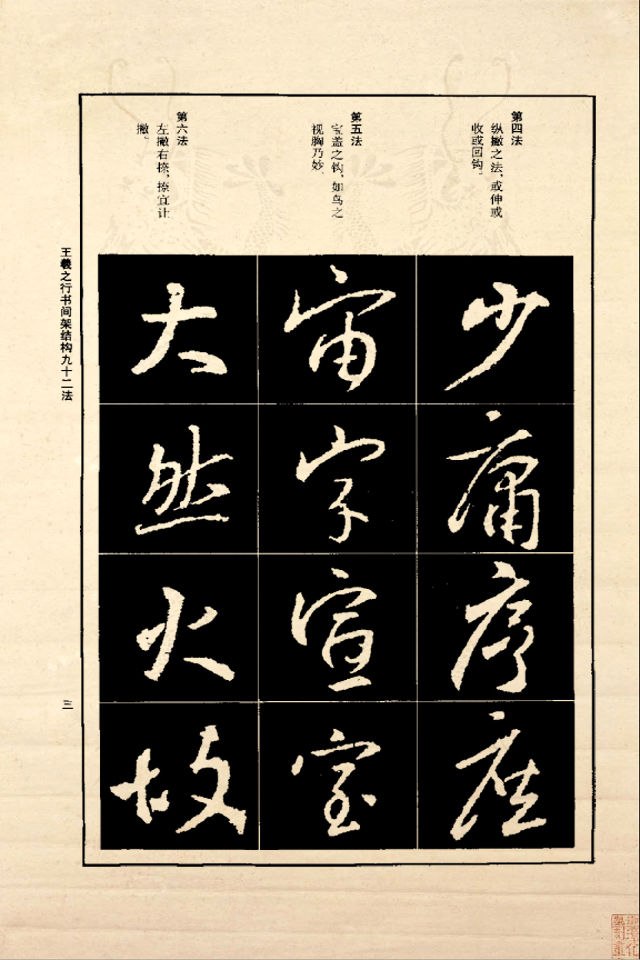 王羲之行书间架结构92法（正版） - 香儿 - xianger