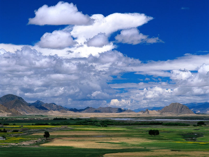 蓝天白云草原 - 雁飞墨行 - 精品博客