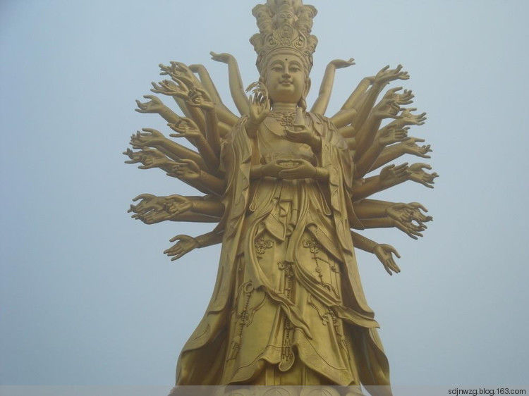 庄严的千手观音菩萨像 - sdjnwzg - WZG的博客