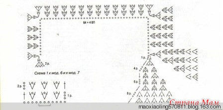 俄网的钩针基础教程（十）：如何进行插肩钩织 - maomao - 我随心动