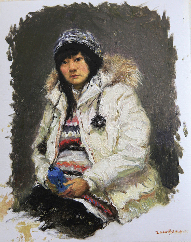 油画家：张学〖和风三月〗 - 石墨閣 - 石墨閣