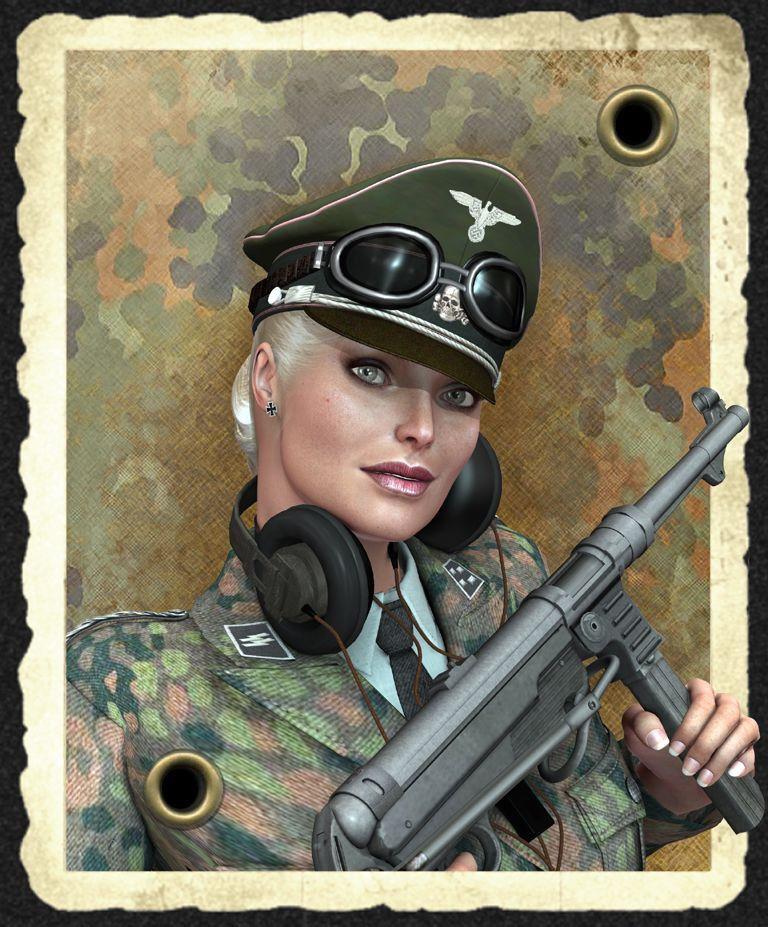 二战中的另类裸露艺术 - 沉默的麻雀 - 沉默的麻雀的博客