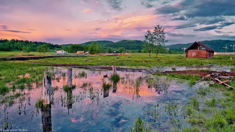 FJ045内蒙草原场景2【34】 - PPT园地 - 永平的博客