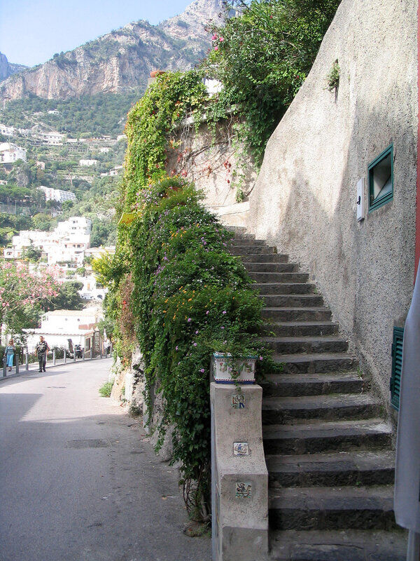 【引用】амальфитанской波西塔诺-度假胜地里维埃拉的风 - 秋林红叶 - 