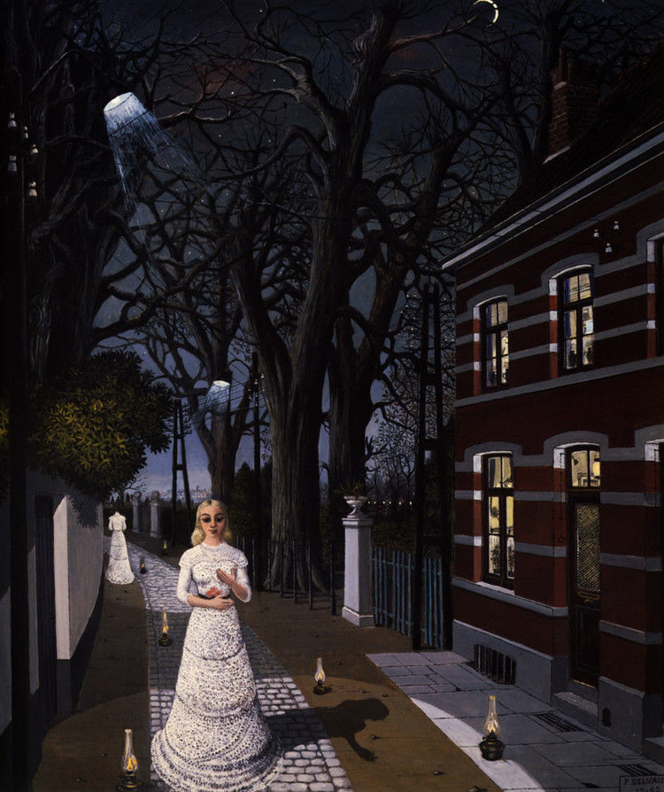 比利时艺术家 保罗·德尔沃  Paul Delvaux - 石墨閣 - 石墨閣