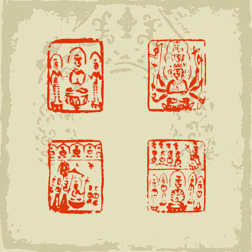 百佛图（精彩的佛像印）