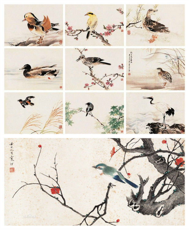 聚焦海派19：现代花鸟画32家 - 大镛艺术山庄 - 大镛艺术山庄