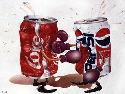 可乐要你命? - 陕西苹果博客 - 陕西苹果博客 Coke-vs-Pepsi-500x375