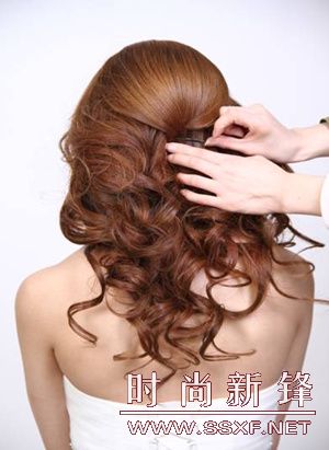 简约编盘发步骤一