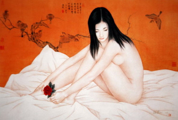 中青年艺术家 崔景哲［浓墨重彩］工笔人物画 - 石墨閣 - 石墨閣