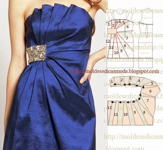 платье выкройка44 (550x508, 212Kb)