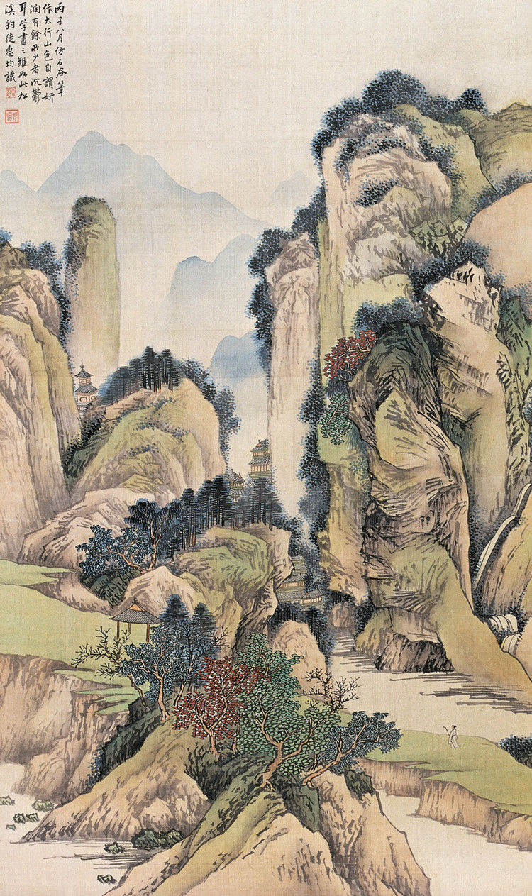 惠均山水作品欣赏 - wangchangzhengb - wangchangzhengb的博客