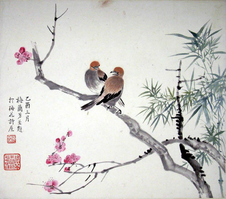 梅兰芳画作欣赏 - 山野村夫 - 山野村夫