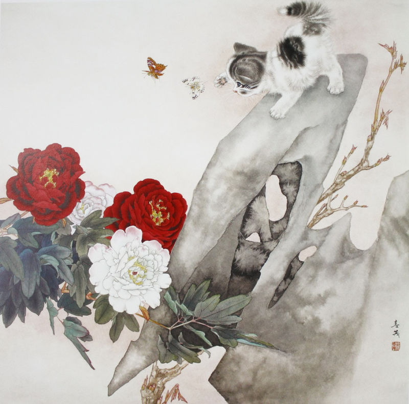 【书画艺术】名家画牡丹精选 - 雁飞墨行 - 雁飞