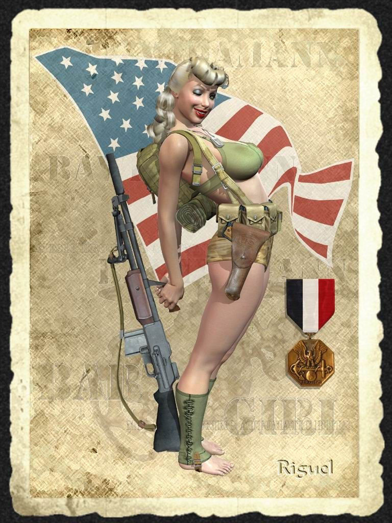 二战中的另类裸露艺术 - 沉默的麻雀 - 沉默的麻雀的博客