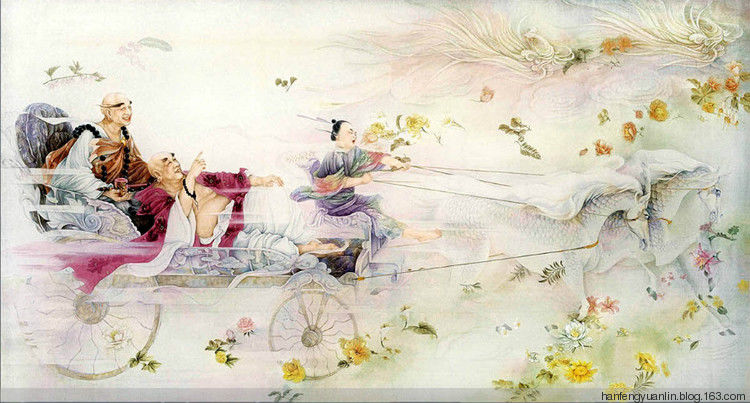 纪淑文、邱皓 、邱月母女工笔作品(1) - 山野村夫 - 山野村夫