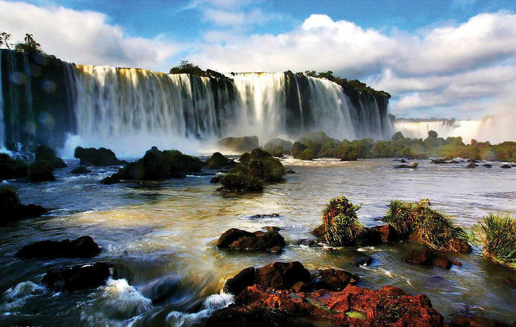 〖原创〗世界自然遗产---世界最壮观的三大瀑布群全景风光 