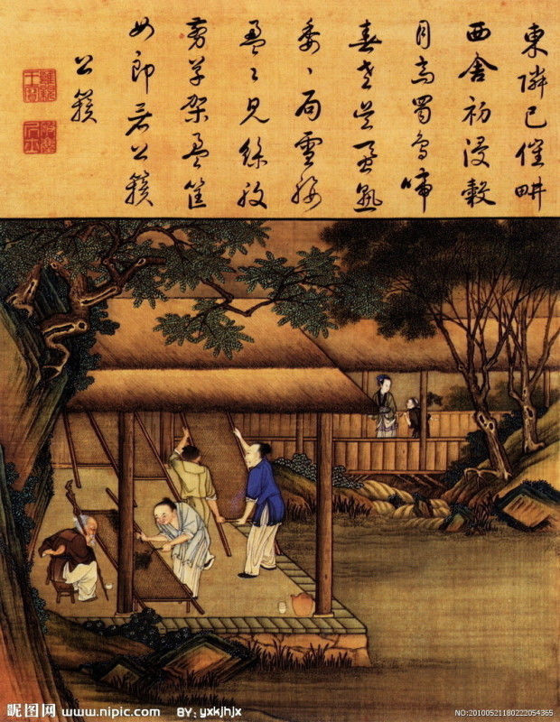 雍正像耕織圖册 - lyaxman - lyaxman的博客