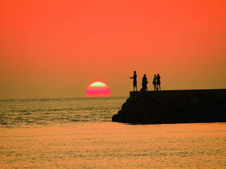 与您同赏——最美不过夕阳红（夕阳照拍得真棒！） - 小荷 - 小荷的博客