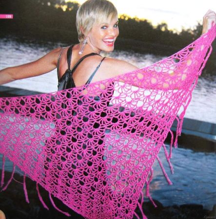 淑女气质披肩 - 钩针图库（附图解） - 钩针图库欣赏 - 编织人生论坛（转载） - 丁香花开 - 丁香花开的博客