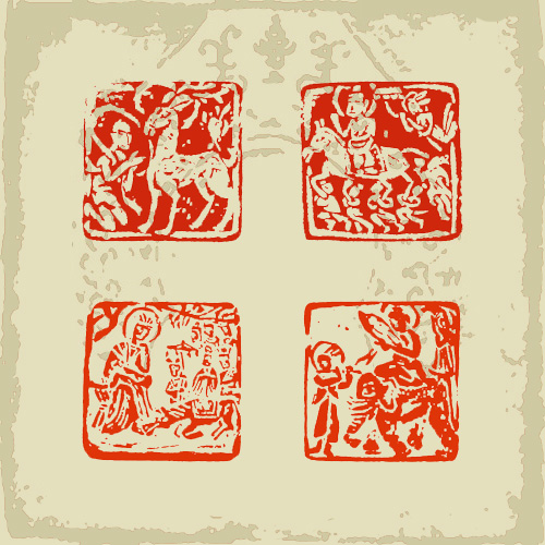 百佛图（精彩的佛像印）