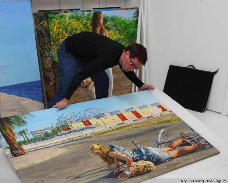 意大利艺术家Michele.Del.Campo绘画作品（2） - 秦之后裔伯 - 秦之后裔伯