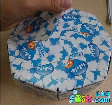 折纸盒子大全 图解-用扑克牌做的收纳盒
