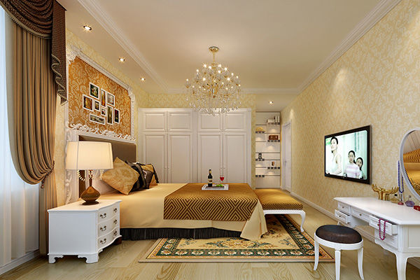 混搭风格卧室装修效果图