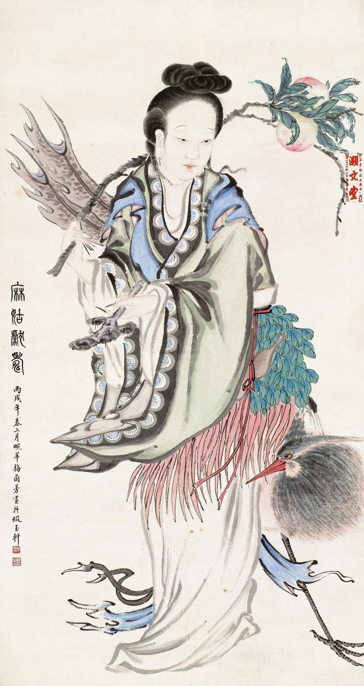 梅兰芳画作欣赏 - 山野村夫 - 山野村夫