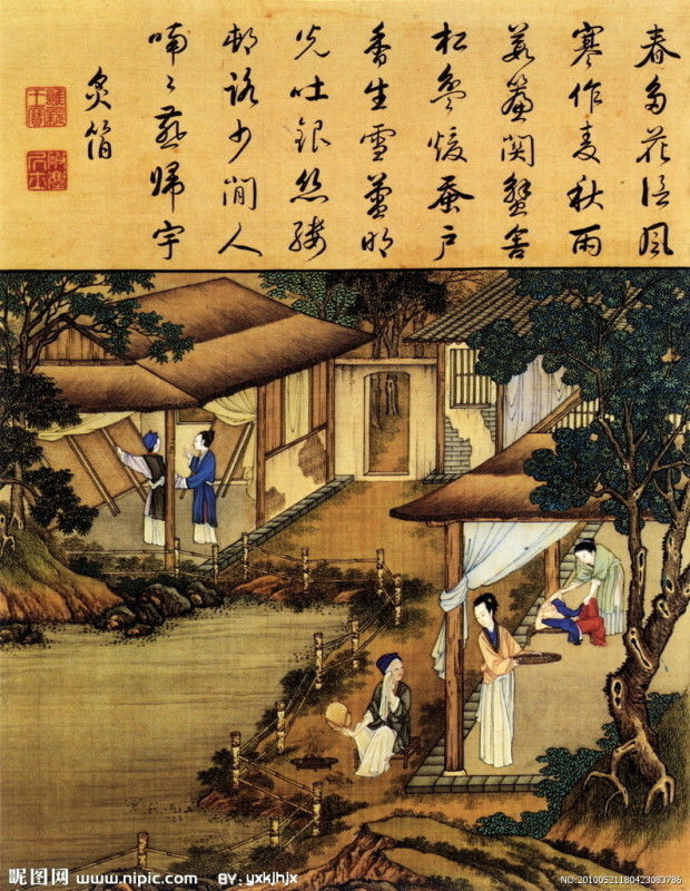 雍正像耕織圖册 - lyaxman - lyaxman的博客