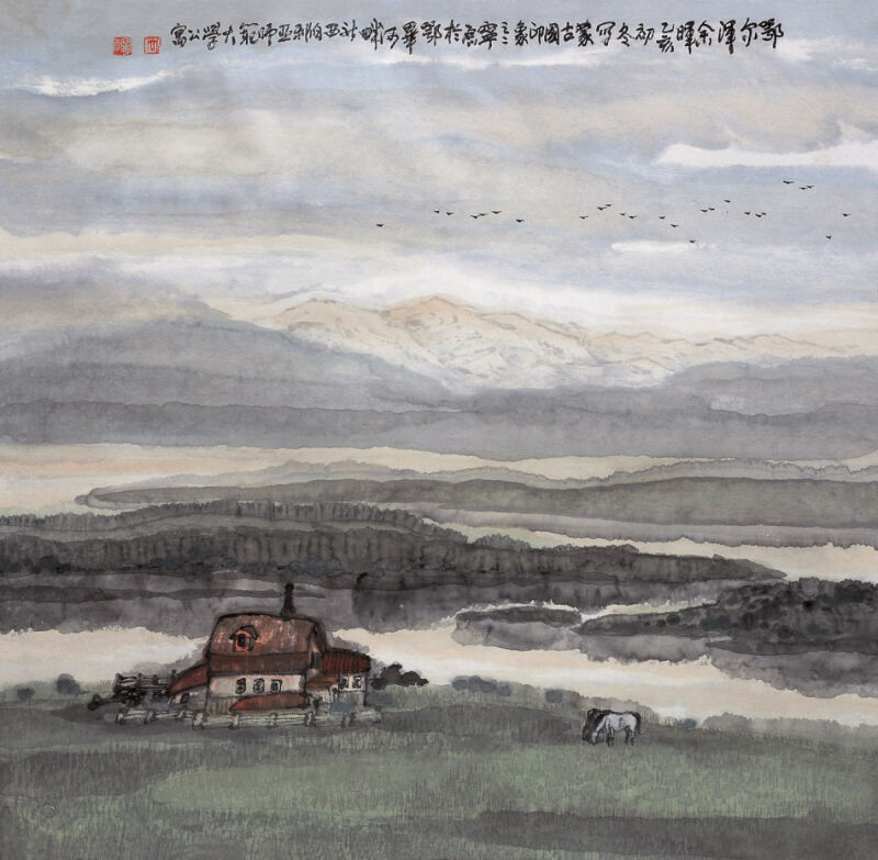 丁宁原作品欣赏 - 山野村夫 - 山野村夫