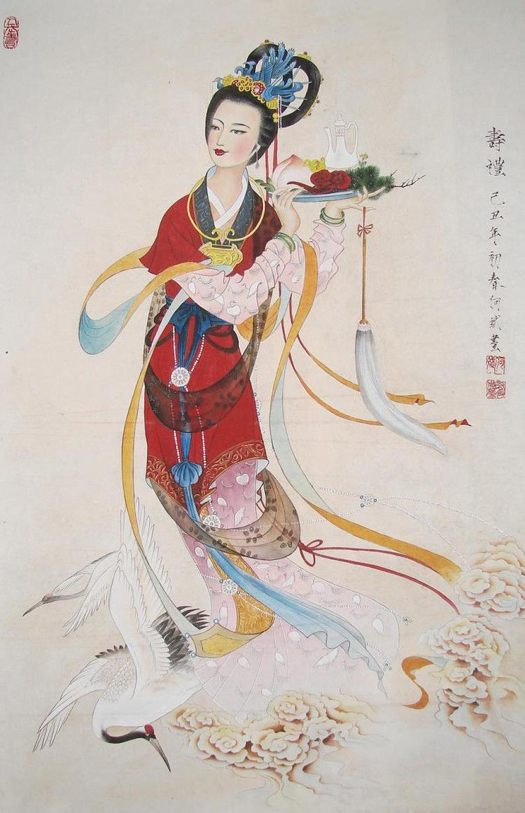 美术家：何斌工笔人物画 - 石墨閣 - 石墨閣