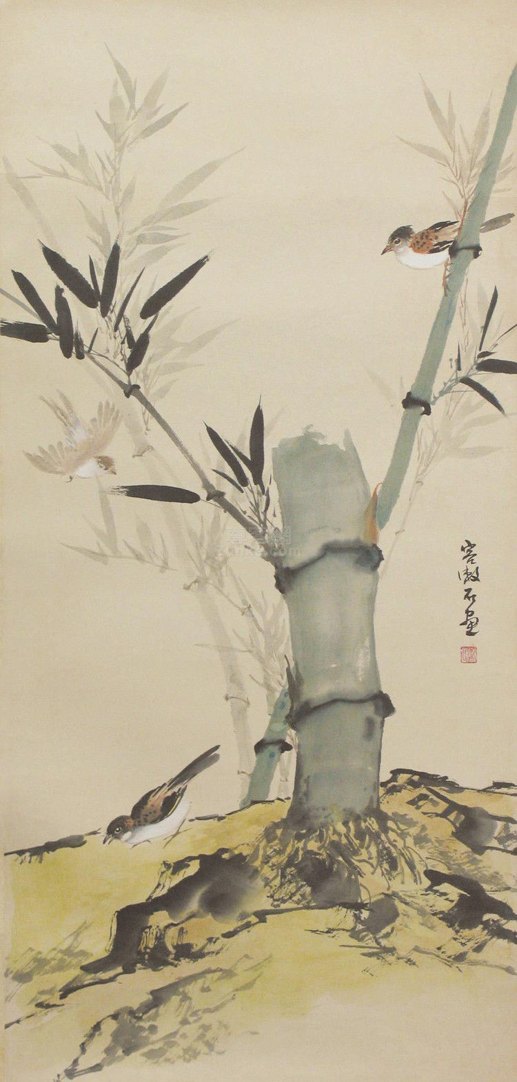 岭南画家(20)--容漱石 - 江南游子 - 江南游子 的博客