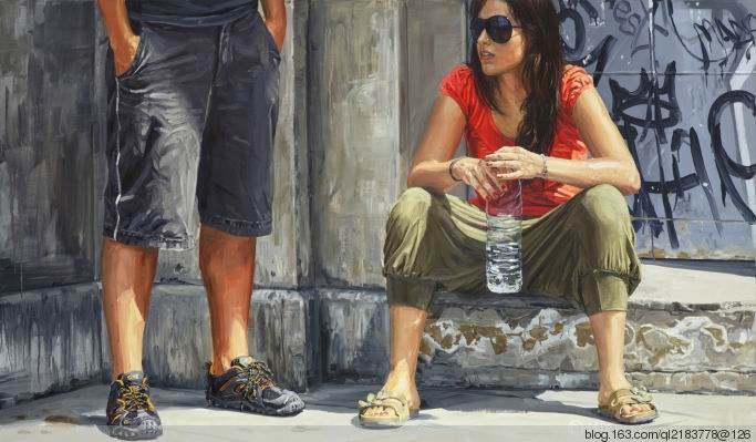 意大利艺术家Michele.Del.Campo绘画作品（2） - 秦之后裔伯 - 秦之后裔伯