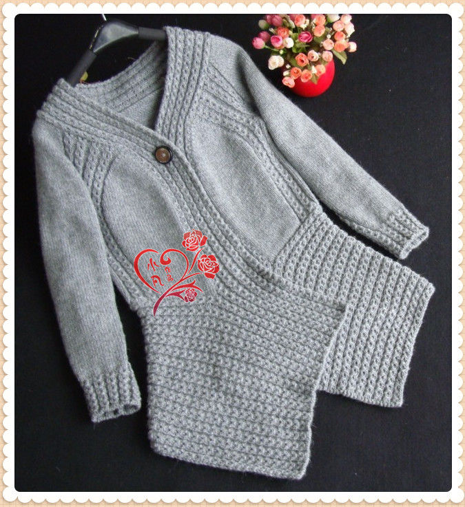 繁华--不等式大衣外套 - 小凡 - 小凡@编织小屋