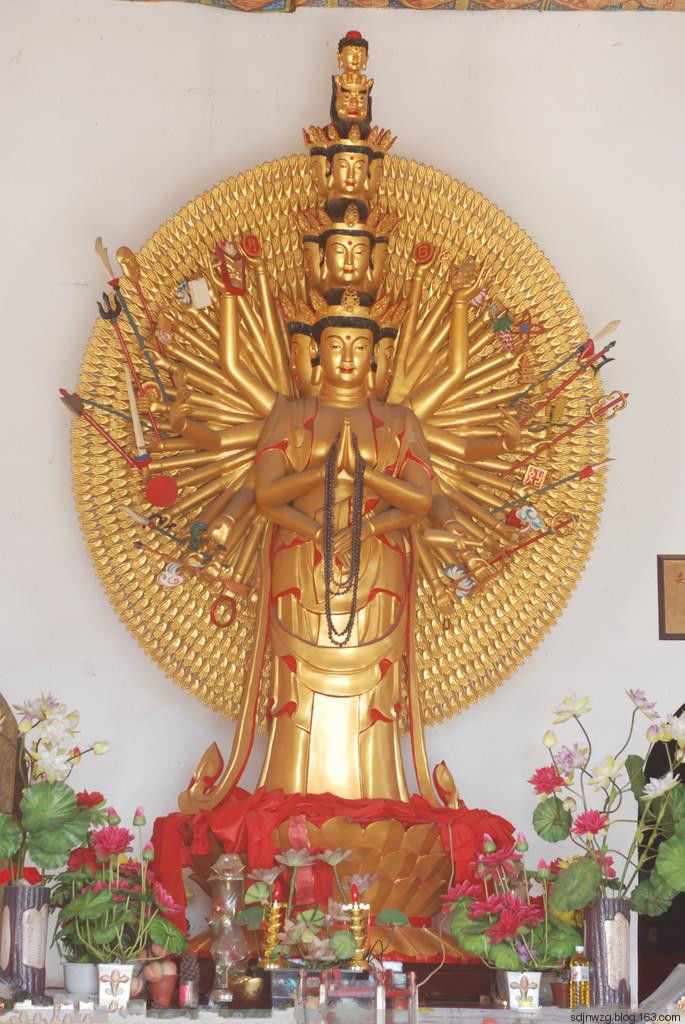 庄严的千手观音菩萨像 - sdjnwzg - WZG的博客
