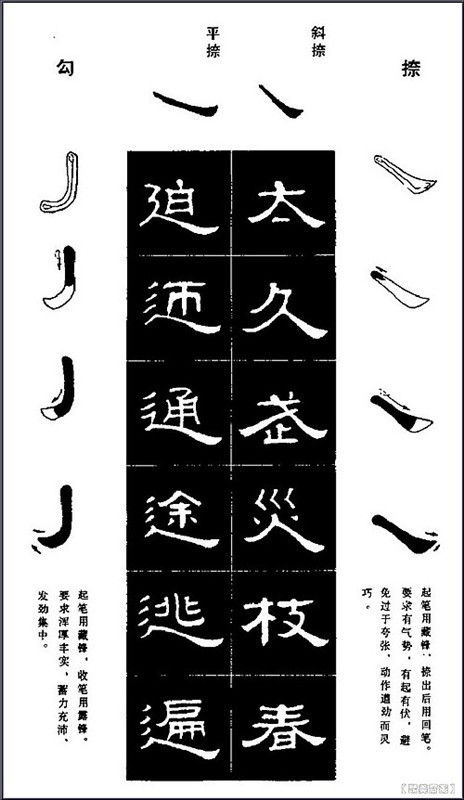 隶书标准字帖 - 石墨閣 - 石墨閣