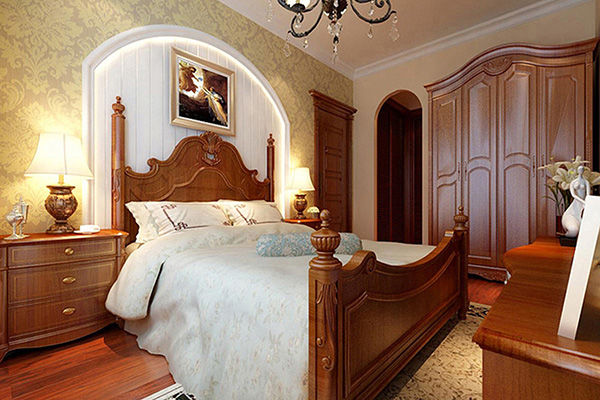 混搭风格卧室装修效果图