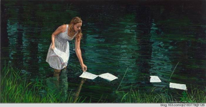 意大利艺术家Michele.Del.Campo绘画作品（2） - 秦之后裔伯 - 秦之后裔伯