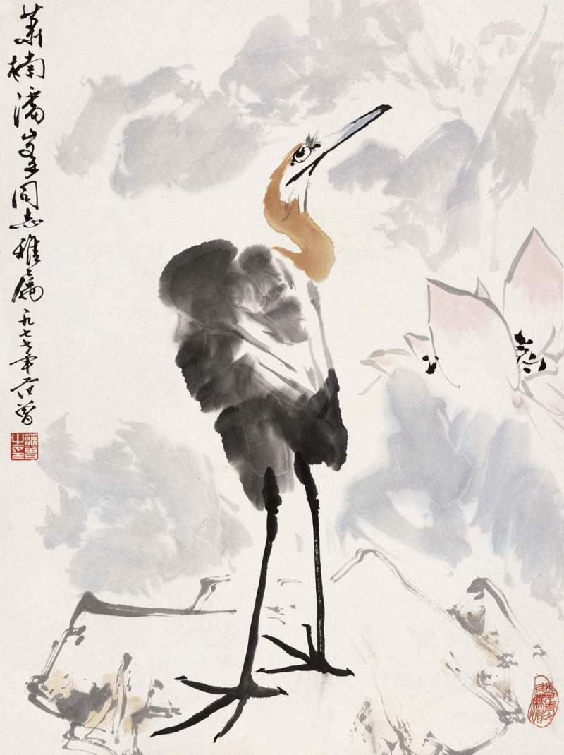 范曾书画赏析 - 云游老道  - 崂山隐士的茅庐