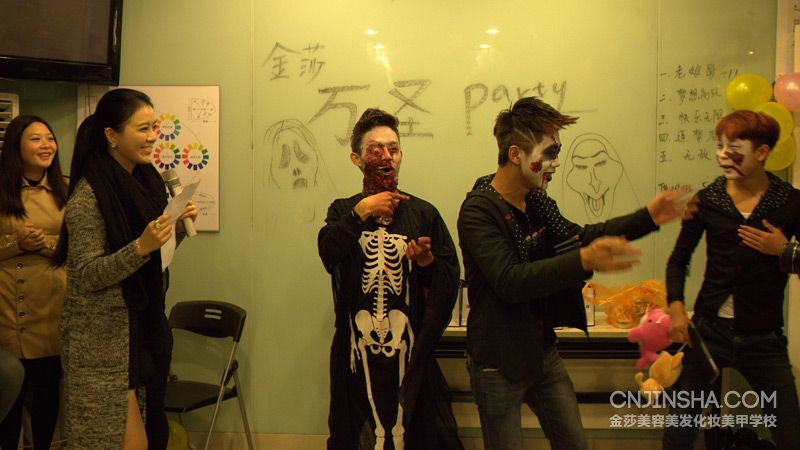 胆小勿入 苏州金莎摄影学校举办万圣节Patry