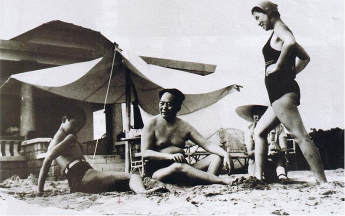 晒！秘藏毛泽东未公开的写真集 - 愚人 -   