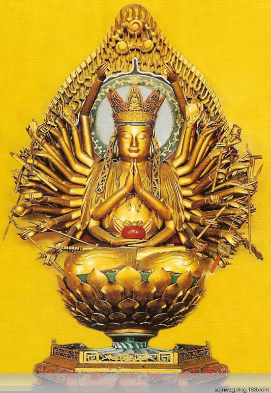 庄严的千手观音菩萨像 - sdjnwzg - WZG的博客