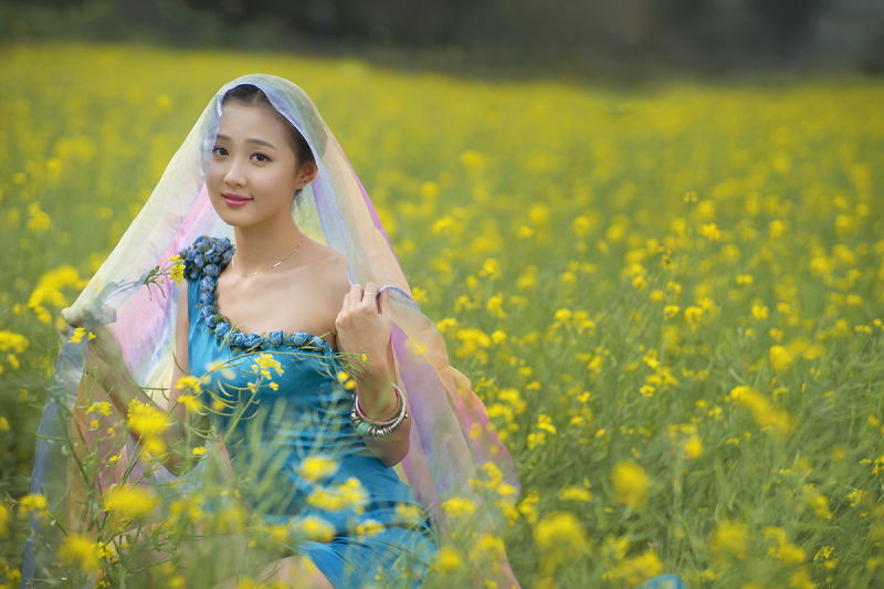 《春姑娘》【油菜花仙子】 - 魅影沉香 - .