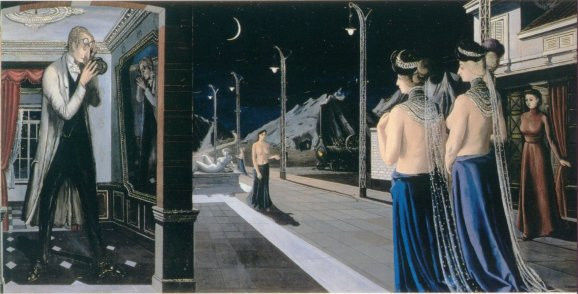 比利时艺术家 保罗·德尔沃  Paul Delvaux - 石墨閣 - 石墨閣