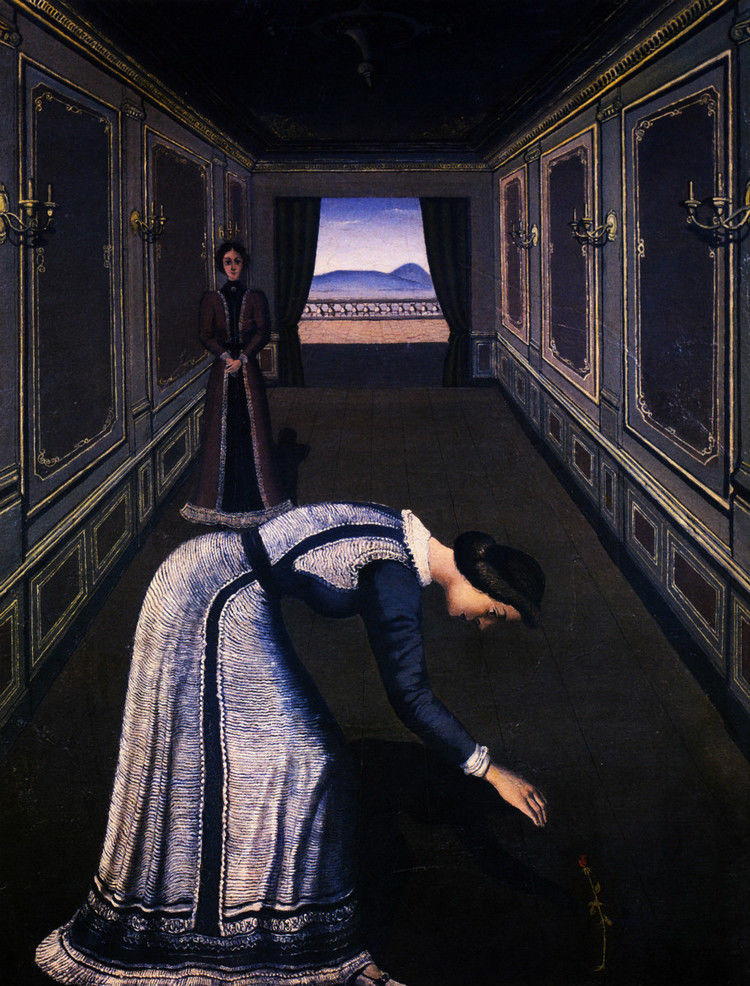 比利时艺术家 保罗·德尔沃  Paul Delvaux - 石墨閣 - 石墨閣