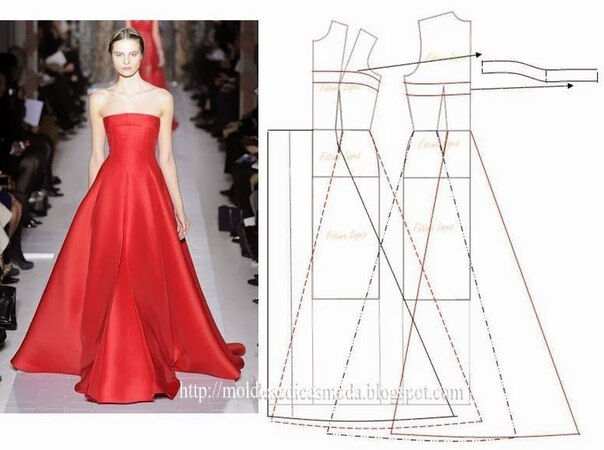 платье выкройка41 (604x450, 150Kb)