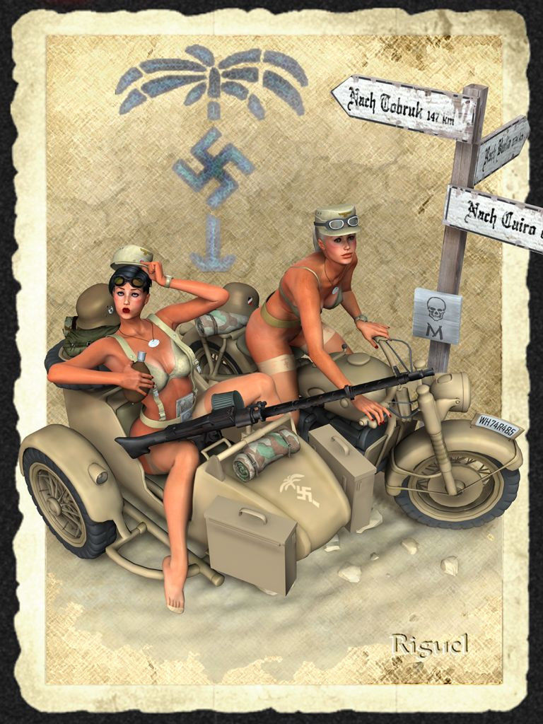 二战中的另类裸露艺术 - 沉默的麻雀 - 沉默的麻雀的博客