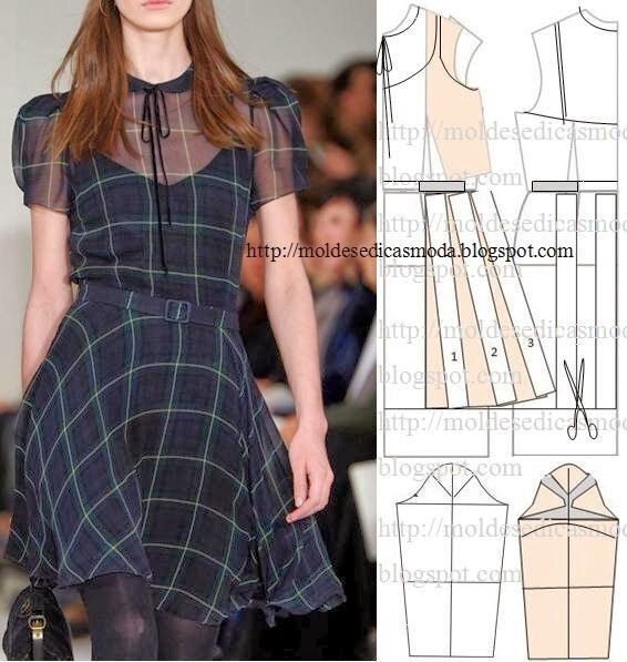 платье выкройка11 (566x597, 231Kb)