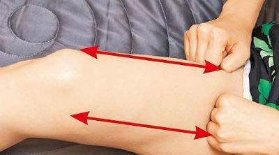 按摩小动作快速瘦大小腿（图）